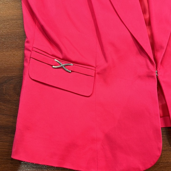 NEW-Woman 7th Avenue Suiting Collection NewYork &Company,Pink,Suit Jacket/Blazer - Picture 4 of 9